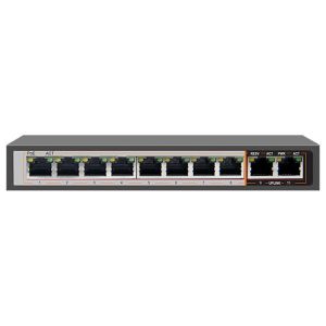 Гигабитов Комутатор AI1010G 8x10/100/1000M  96W PoE +  2x1000M