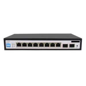  Управляем Гигабитов Комутатор AI2010GX 8x10/100/1000M 96W PoE + 2x1G SFP, VLAN, ACL, QoS, SNMP, WEB